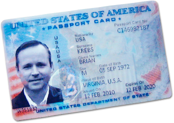 passport card